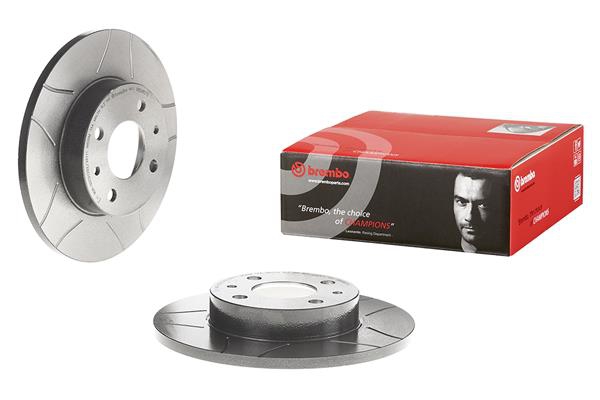 BREMBO Bremsensatz, Scheibenbremse sg00000ck8 Hinterachse Geschlitzt 240mm 11mm für FORD ABARTH FIAT LANCIA ALFA ROMEO