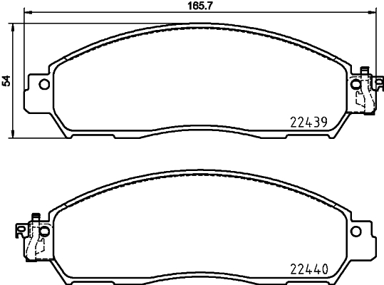 BREMBO Bremsensatz, Scheibenbremse sg00000ckc Vorderachse Innenbelüftet 296mm 28mm für NISSAN NISSAN (DFAC)