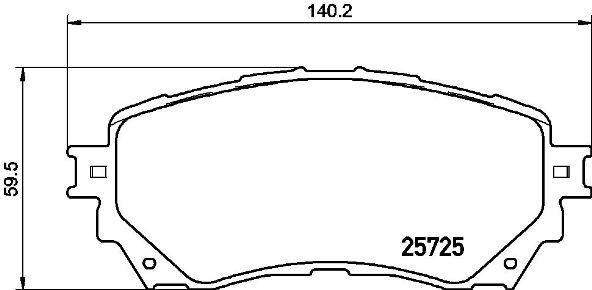 BREMBO Bremsensatz, Scheibenbremse sg00000ckg Vorderachse Innenbelüftet 297mm 28mm für MAZDA MAZDA (FAW)