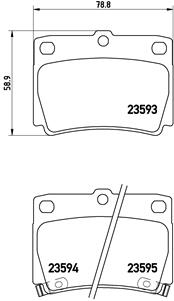 BREMBO Bremsensatz, Scheibenbremse sg00000ckx Hinterachse Innenbelüftet 315mm 18mm für MITSUBISHI MITSUBISHI (GAC)