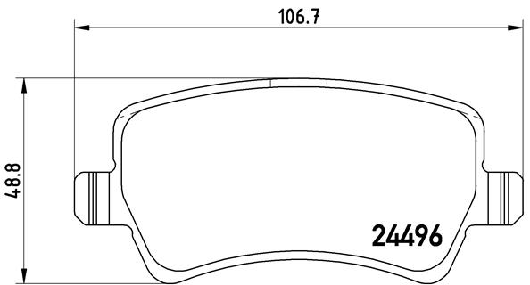 BREMBO sg00000cl8 Hinterachse Innenbelüftet 302mm 22mm für FORD VOLVO LAND ROVER
