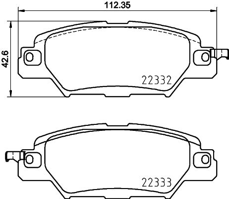 BREMBO Bremsensatz, Scheibenbremse sg00000cla Hinterachse Geschlitzt 303mm 10mm für MAZDA