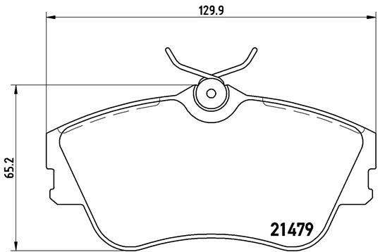 BREMBO Bremsensatz, Scheibenbremse sg00000efe Vorderachse Voll 282mm 12mm für VW AUDI SKODA SEAT