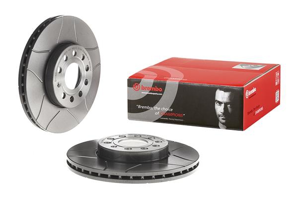 BREMBO Bremsensatz, Scheibenbremse sg00000efo Hinterachse Geschlitzt 253mm 25mm für CITROËN PEUGEOT FORD MG (SAIC) ROEWE (SAIC) LANCIA ZHONGHUA (BRILL