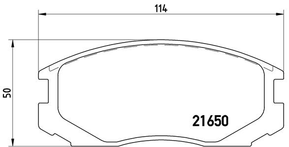 BREMBO Bremsensatz, Scheibenbremse sg00000ei2 Hinterachse Innenbelüftet 236mm 10mm für PERODUA DAIHATSU MITSUBISHI PROTON NISSAN CHRYSLER TOYOTA