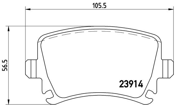 BREMBO sg00000eiq Vorderachse Gelocht/innenbel. 288mm 22mm für SEAT AUDI VW SKODA SKODA (SVW) VW (SVW) AUDI (FAW) VW (FAW)