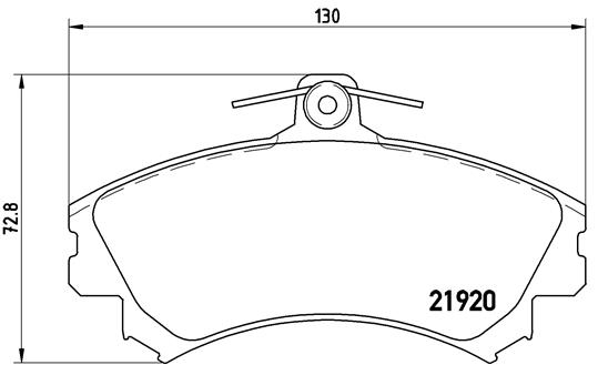 BREMBO Bremsensatz, Scheibenbremse sg00000eis Hinterachse Innenbelüftet 256mm 24mm für VOLVO MITSUBISHI PROTON NISSAN