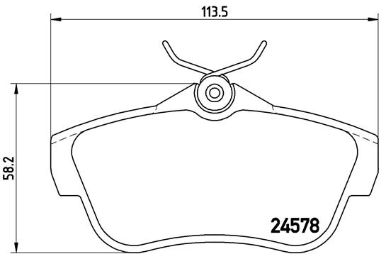 BREMBO Bremsensatz, Scheibenbremse sg00000elb Hinterachse Innenbelüftet 304mm 14mm für PEUGEOT CITROËN FIAT TOYOTA