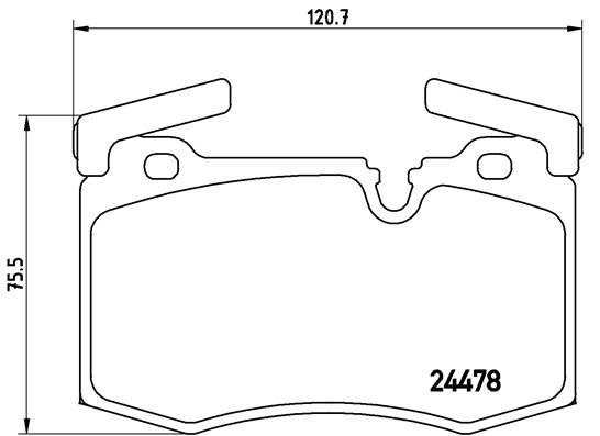 BREMBO Bremsensatz, Scheibenbremse sg00000eno Hinterachse Innenbelüftet 316mm 22mm für MINI BMW