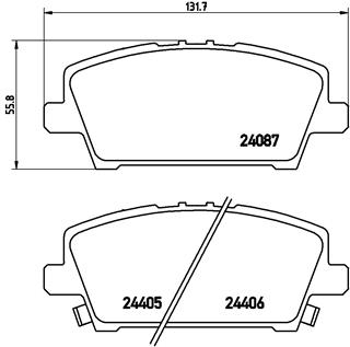 BREMBO Bremsensatz, Scheibenbremse sg00000epn Vorderachse Voll 260mm 23mm für HONDA HONDA (DONGFENG)