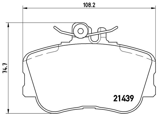 BREMBO Bremsensatz, Scheibenbremse sg00000epo Hinterachse Innenbelüftet 258mm 9mm für MERCEDES-BENZ