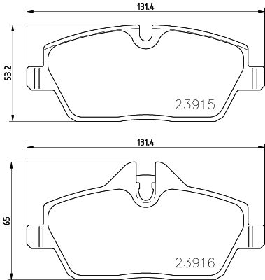 BREMBO Bremsensatz, Scheibenbremse sg00000et0 Vorderachse Voll 280mm 10mm für BMW BMW (BRILLIANCE)