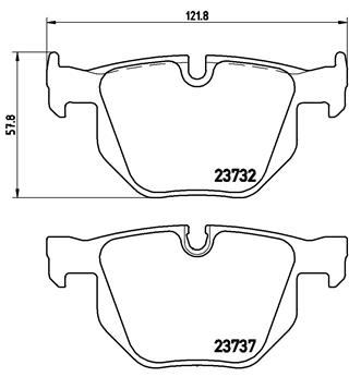 BREMBO Bremsensatz, Scheibenbremse sg00000etc Vorderachse Gelocht/innenbel. 320mm 20mm für BMW