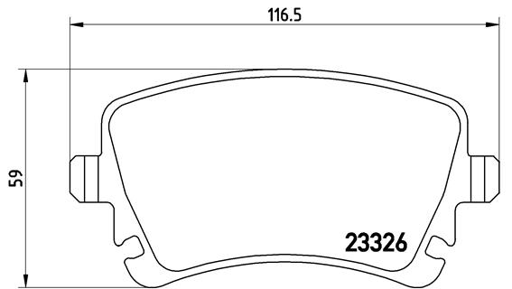 BREMBO Bremsensatz, Scheibenbremse sg00000eto Hinterachse Innenbelüftet 280mm 22mm für AUDI SKODA VW