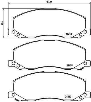 BREMBO Bremsensatz, Scheibenbremse sg00000ew9 Hinterachse Innenbelüftet 337mm 23mm für OPEL GENERAL MOTORS SAAB BUICK CADILLAC VAUXHALL CHEVROLET