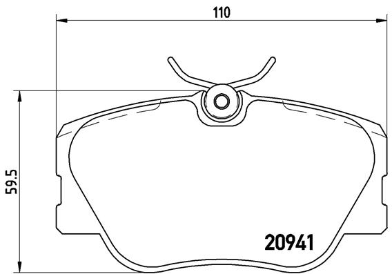 BREMBO Bremsensatz, Scheibenbremse sg00000ey7 Vorderachse Innenbelüftet 258mm 9mm für MERCEDES-BENZ