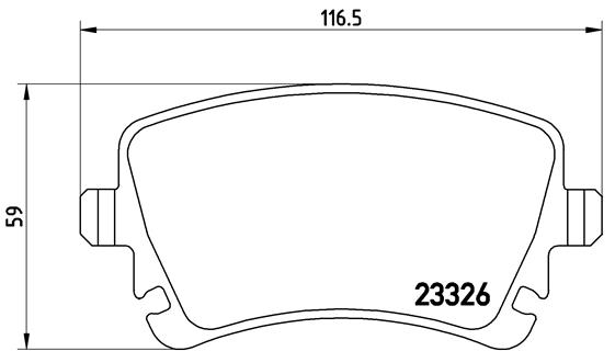 BREMBO Bremsensatz, Scheibenbremse sg00000eyk Hinterachse Innenbelüftet 294mm 32mm für VW SEAT AUDI SKODA