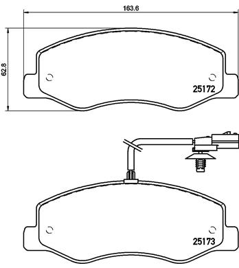 BREMBO Bremsensatz, Scheibenbremse sg00000f2g Hinterachse Voll 302mm 18mm für OPEL RENAULT VAUXHALL NISSAN