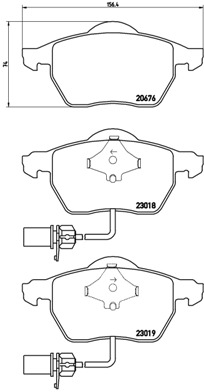 BREMBO Bremsensatz, Scheibenbremse sg00000f4a Hinterachse Gelocht 312mm 25mm für PEUGEOT MG (SAIC) ROEWE (SAIC) SKODA CITROËN SEAT AUDI VW RENAULT AUD