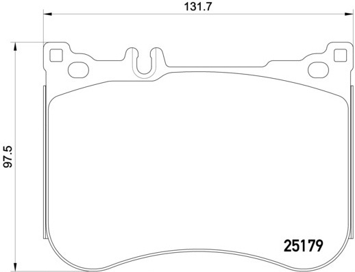 BREMBO Bremsensatz, Scheibenbremse sizw2nntn2 Hinterachse Gelocht/innenbel. 320mm 36mm für MERCEDES-BENZ