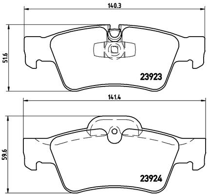 BREMBO Bremsensatz, Scheibenbremse sizw2no377 Hinterachse Innenbelüftet 350mm 32mm für MERCEDES-BENZ
