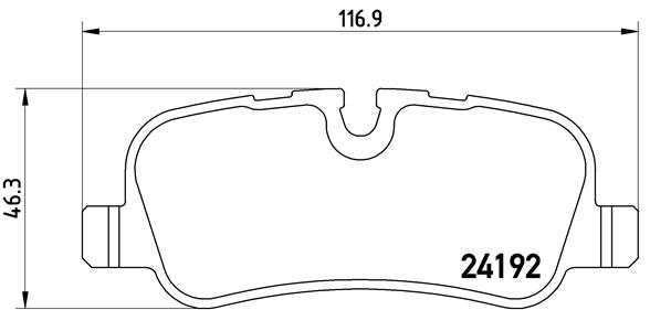 BREMBO sizw2nod74 Hinterachse Innenbelüftet 360mm 20mm für LAND ROVER