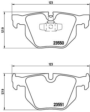 BREMBO Bremsensatz, Scheibenbremse sizw2nqm50 Hinterachse Innenbelüftet 300mm 20mm für BMW BMW (BRILLIANCE)