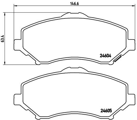 BREMBO Bremsensatz, Scheibenbremse sizw2nr6k3 Vorderachse Innenbelüftet 302mm 28mm für CHRYSLER DODGE SEAT JEEP AUDI
