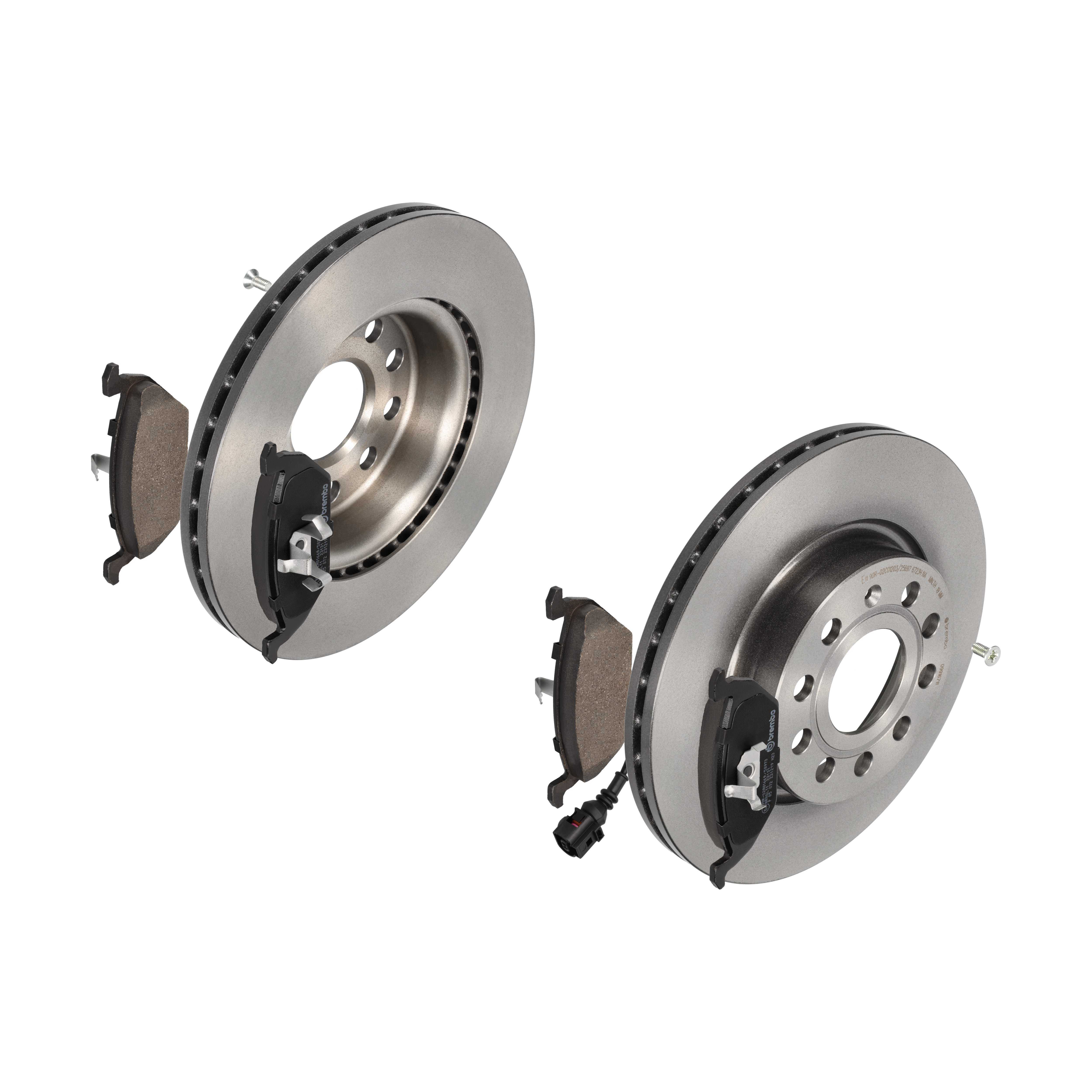 BREMBO Bremsensatz, Scheibenbremse ijdtidbul7 Vorderachse Innenbelüftet 280mm 22mm für ROEWE (SAIC) SKODA VW (FAW) AUDI VW VW (SVW) SEAT SKODA (SVW)