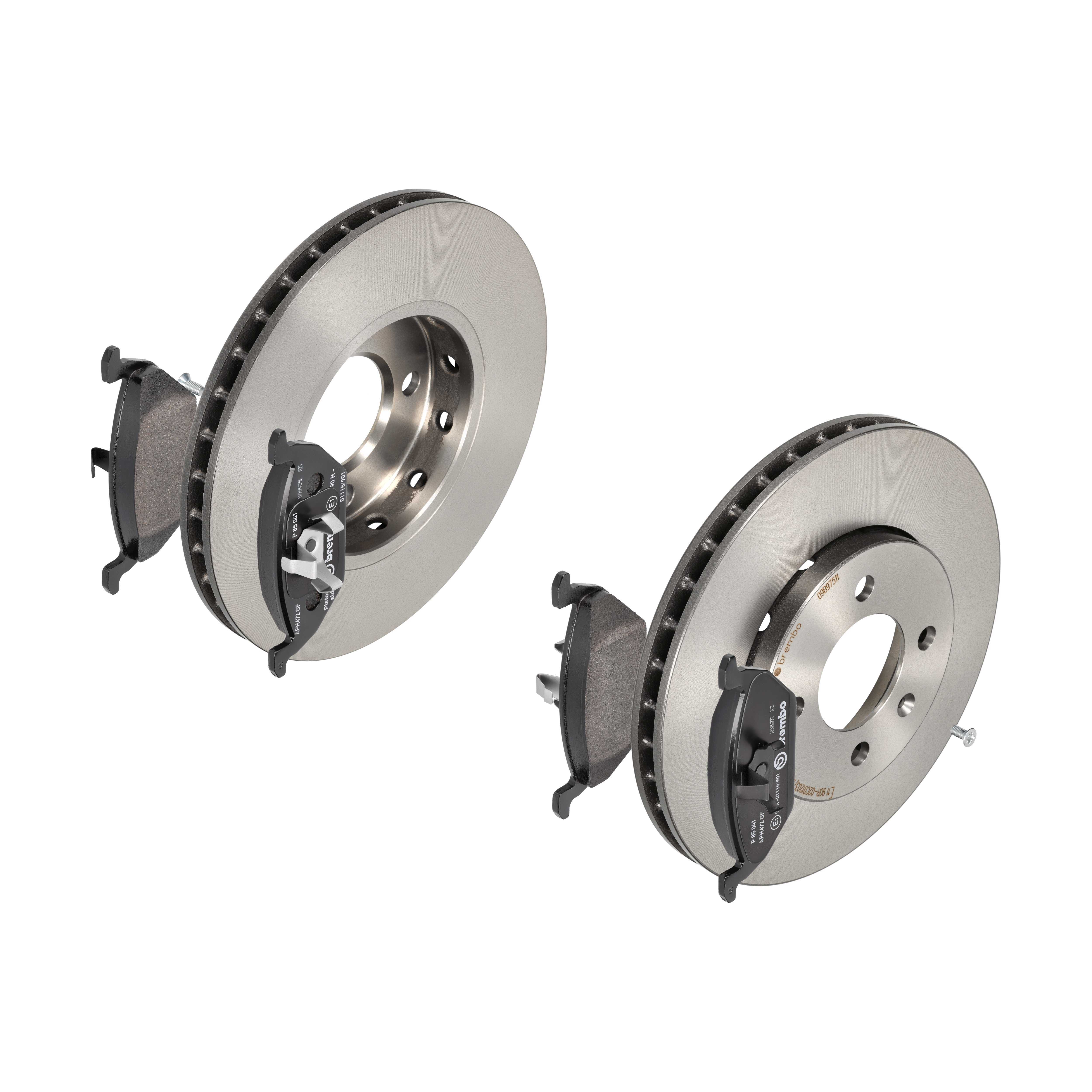 BREMBO Bremsensatz, Scheibenbremse ijdtidgsv6 Vorderachse Innenbelüftet 256mm 22mm für VW (FAW) AUDI VW SKODA SEAT VW (SVW) BRILLIANCE