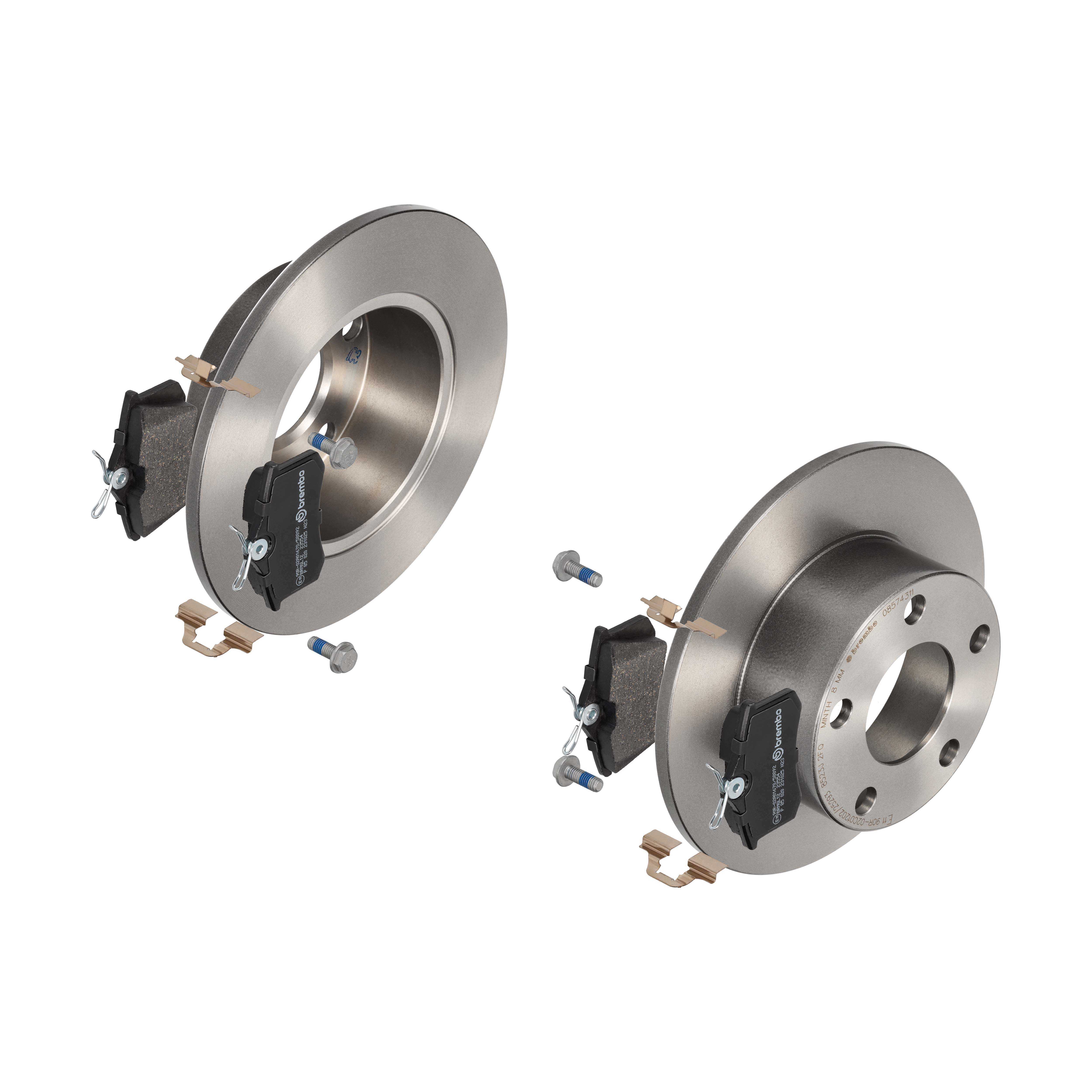 BREMBO Bremsensatz, Scheibenbremse ijdtidi7d4 Hinterachse Voll 245mm 10mm für PEUGEOT CITROËN FORD MG (SAIC) ROEWE (SAIC) FIAT ZHONGHUA (BRILLIANCE) D