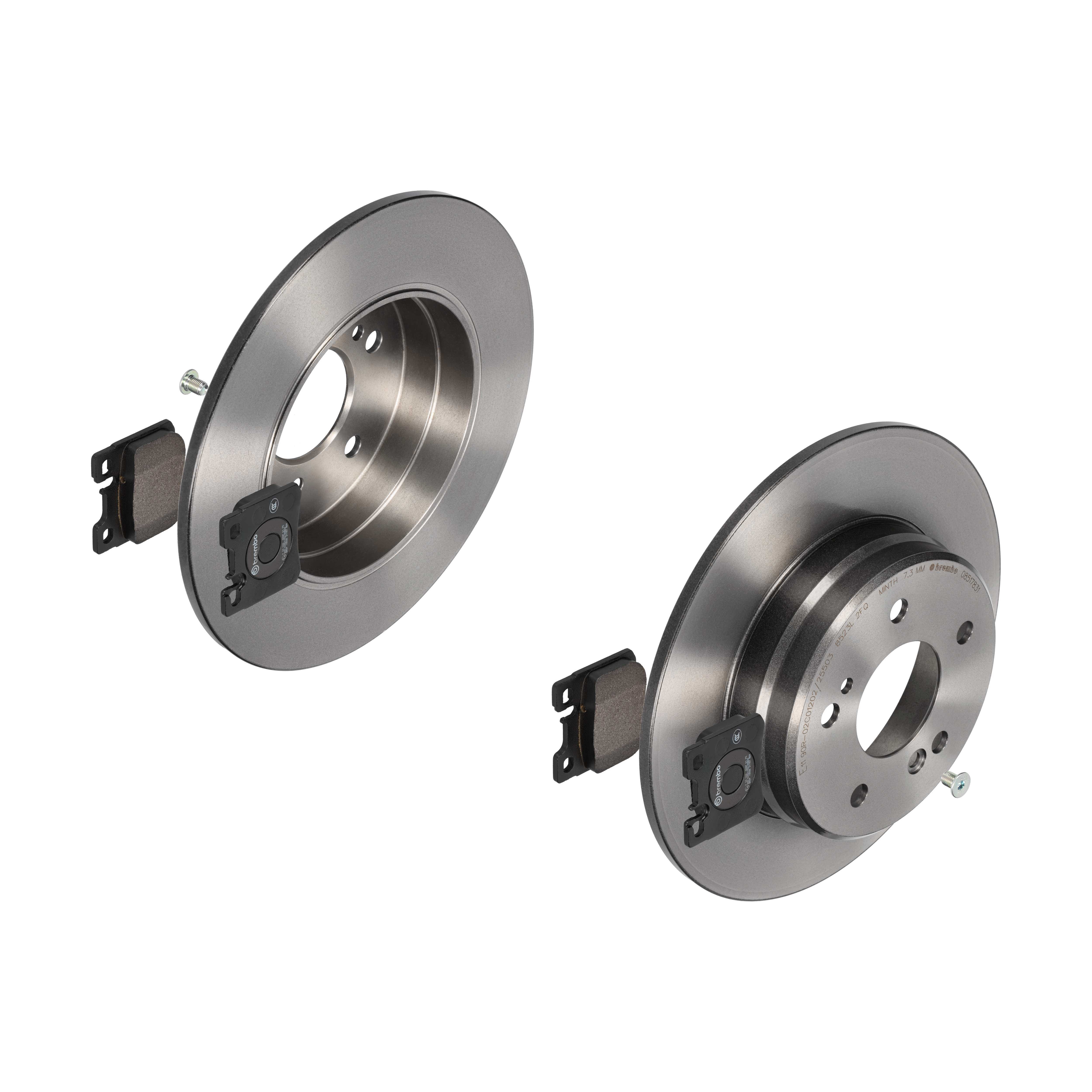 BREMBO Bremsensatz, Scheibenbremse ijdtidjd14 Hinterachse Voll 278mm 9mm für MERCEDES-BENZ CHRYSLER