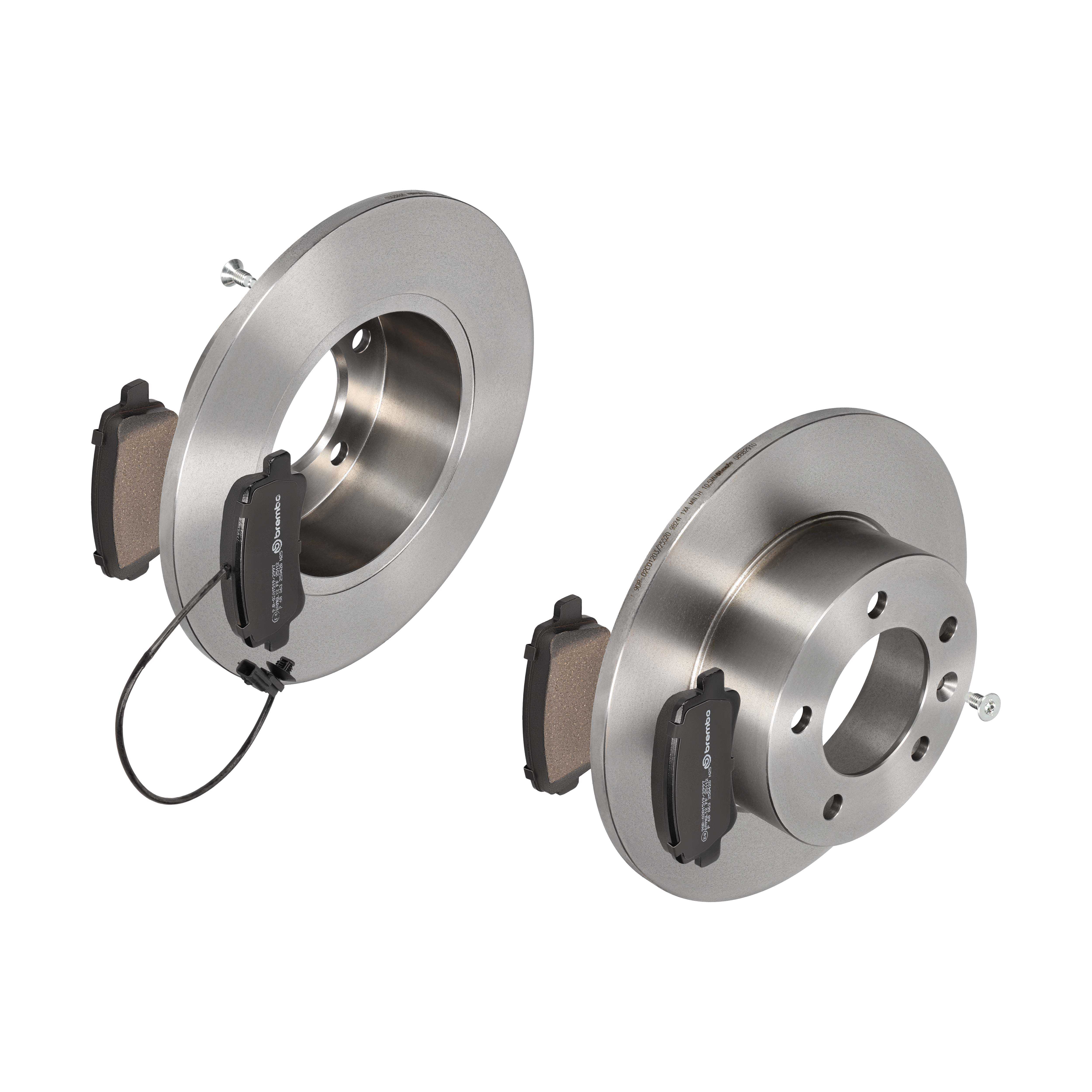 BREMBO Bremsensatz, Scheibenbremse ijdtidis18 Hinterachse Voll 305mm 12mm für OPEL VAUXHALL RENAULT NISSAN