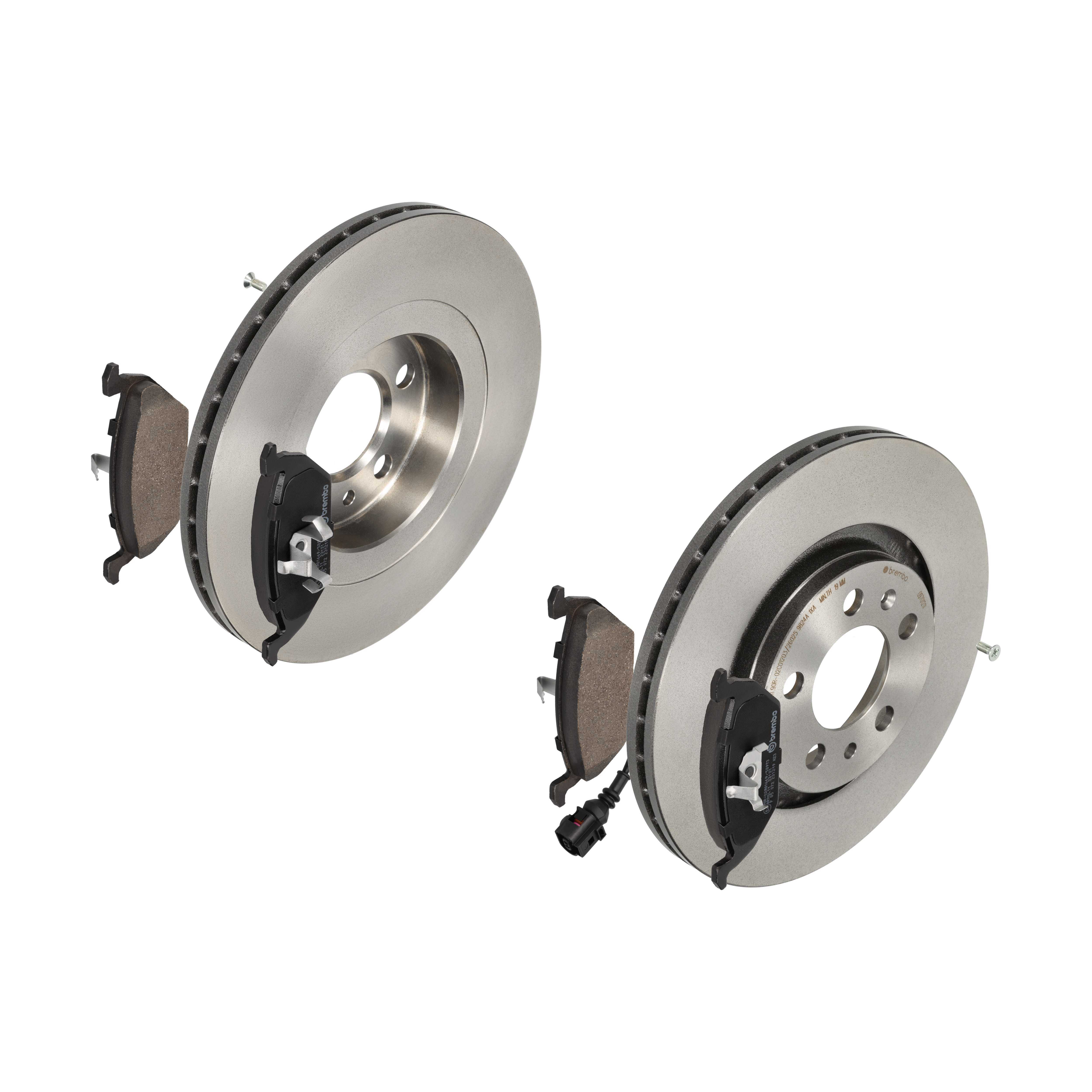 BREMBO Bremsensatz, Scheibenbremse ijdtidc3r5 Vorderachse Innenbelüftet 280mm 22mm für ROEWE (SAIC) VW AUDI VW (FAW) SEAT SKODA VW (SVW)
