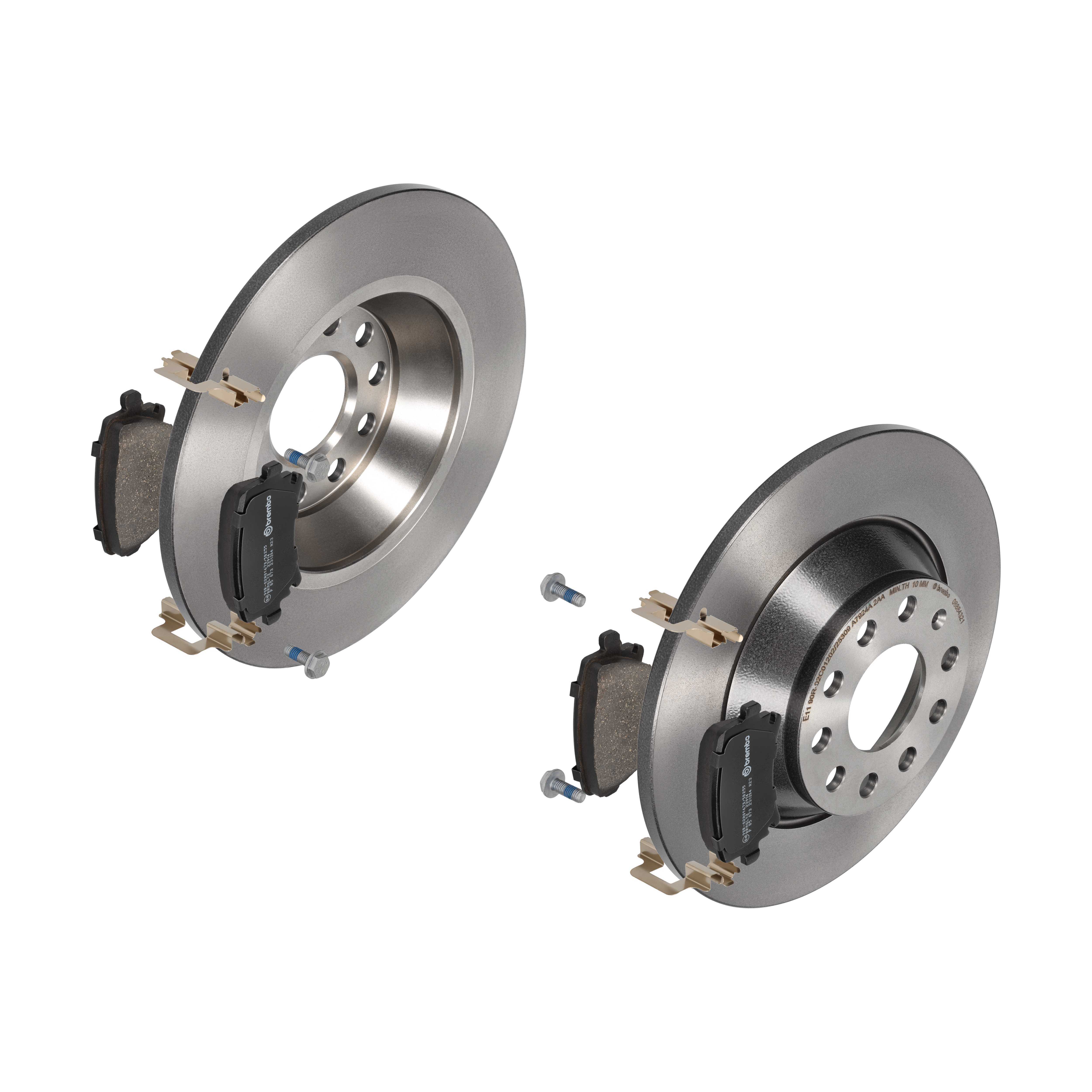 BREMBO Bremsensatz, Scheibenbremse ijdtidi818 Hinterachse Voll 302mm 12mm für AUDI VW SKODA SEAT VW (FAW) AUDI (FAW)