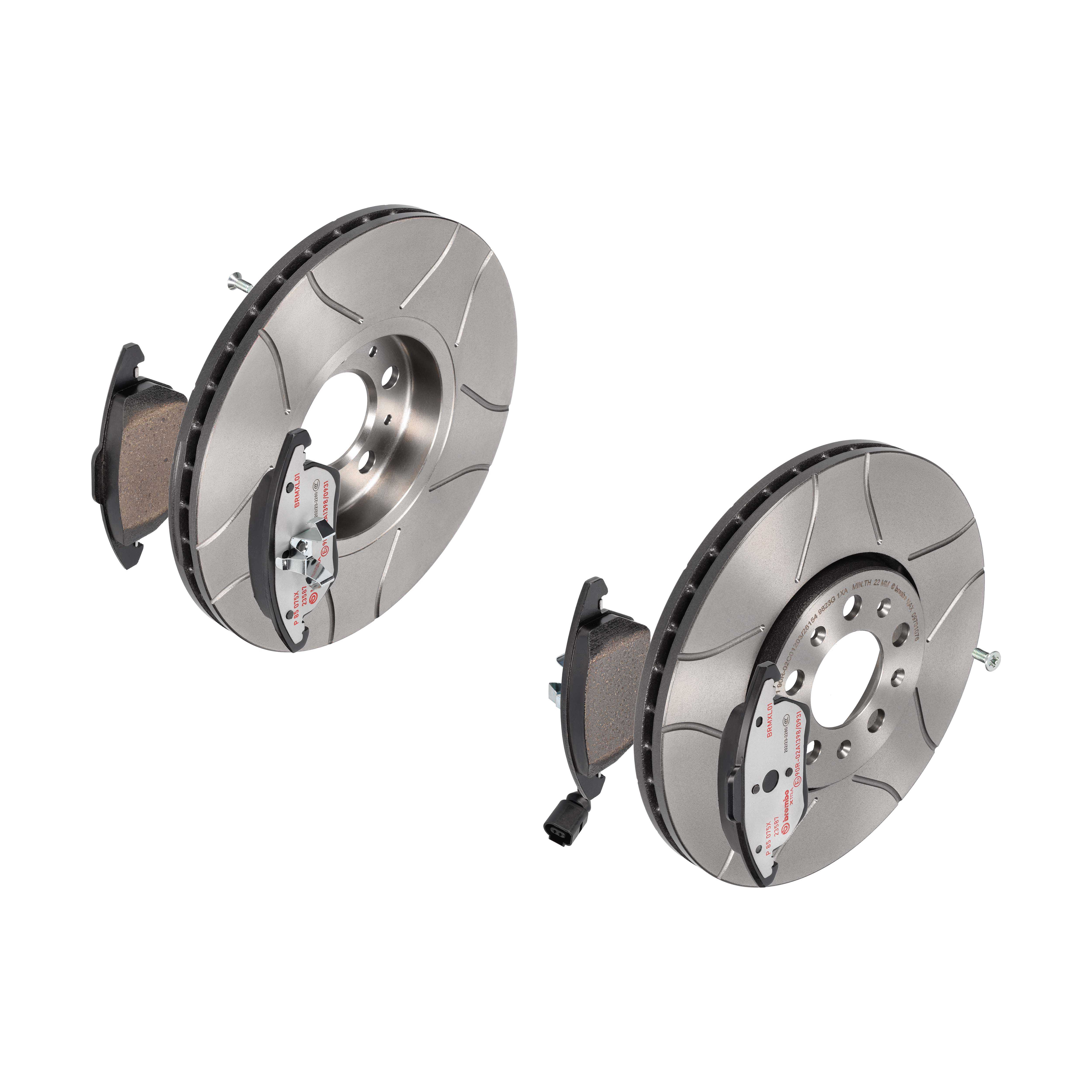 BREMBO Bremsensatz, Scheibenbremse sk8k0f57x2 Vorderachse Innenbelüftet 288mm 25mm für VW SKODA AUDI VW (SVW) SEAT SKODA (SVW) VW (FAW)