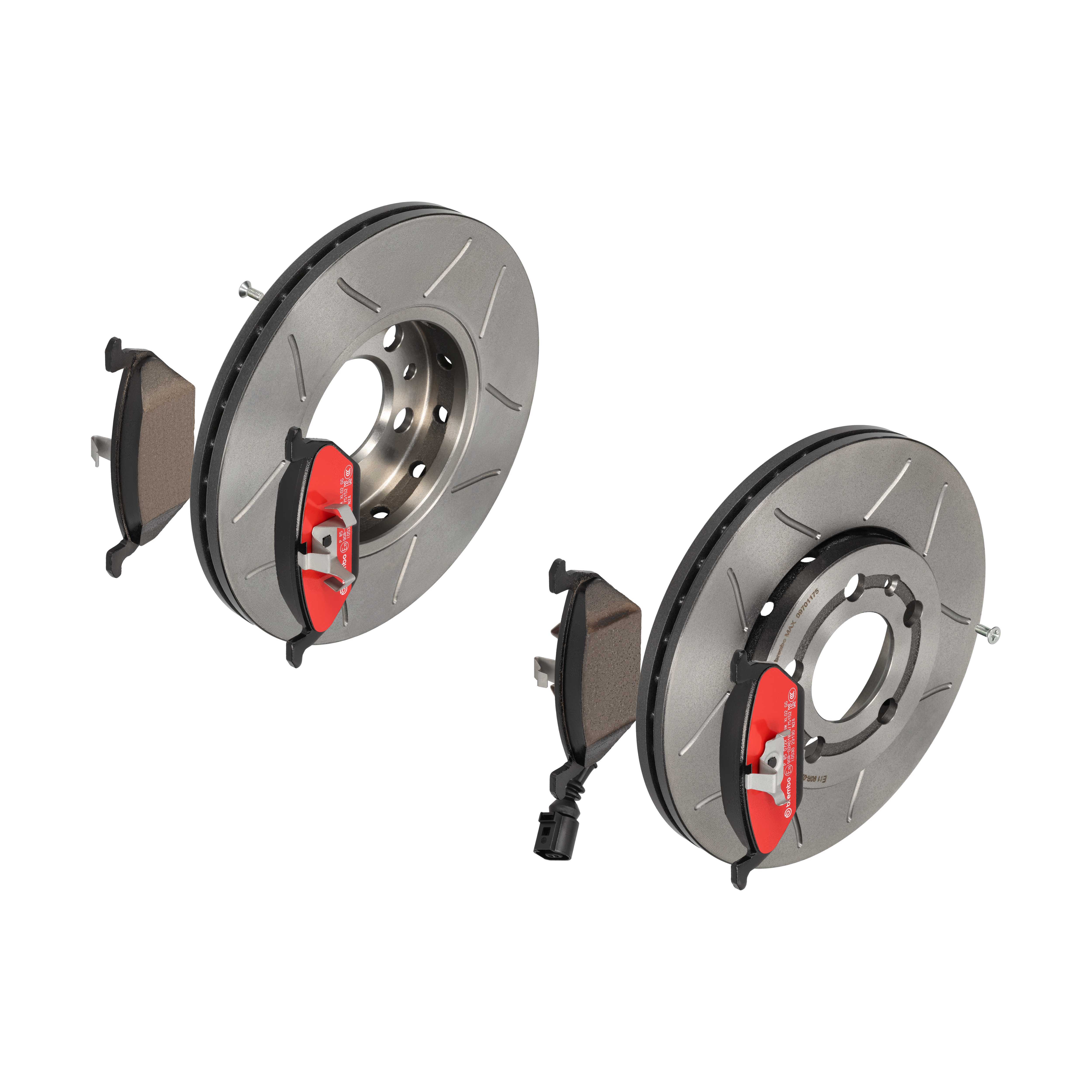 BREMBO Bremsensatz, Scheibenbremse sk8k0f0021 Vorderachse Geschlitzt 256mm 22mm für ROEWE (SAIC) AUDI SKODA VW SEAT VW (FAW) VW (SVW)