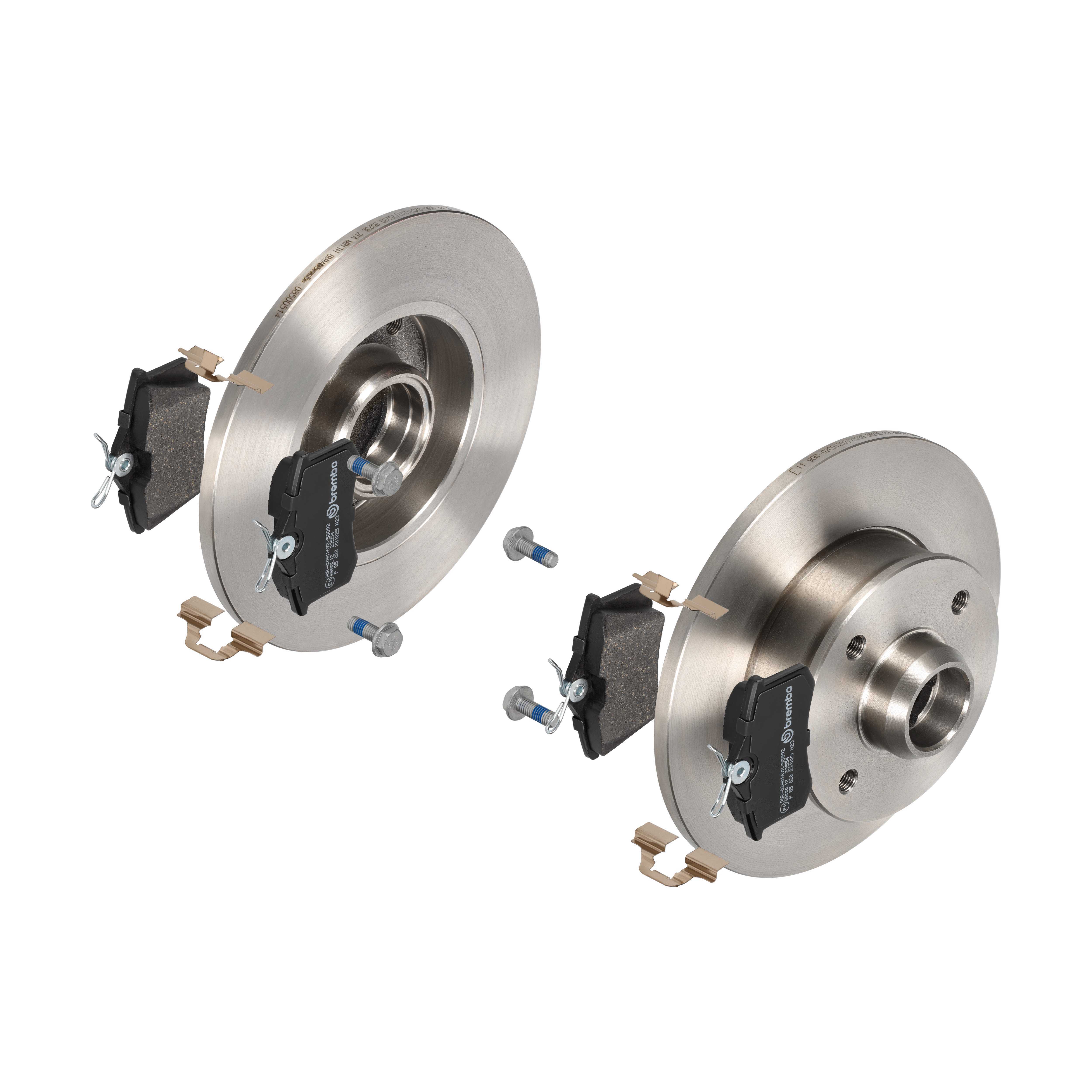BREMBO Bremsensatz, Scheibenbremse ijdtidkaj0 Hinterachse Voll 226mm 10mm für PEUGEOT CITROËN FORD ROEWE (SAIC) FIAT VW ZHONGHUA (BRILLIANCE) SEAT DS