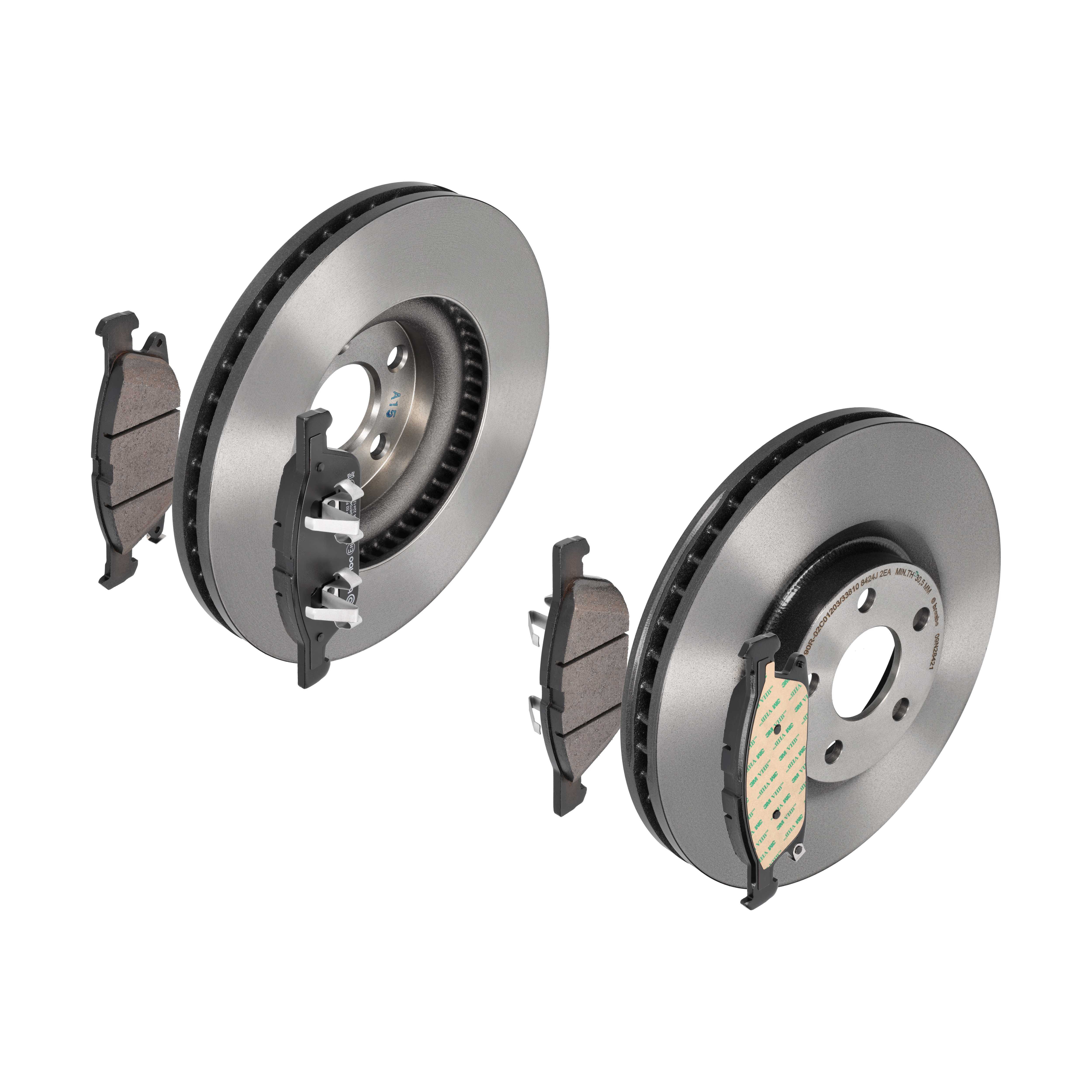 BREMBO Bremsensatz, Scheibenbremse ijzjsg66b4 Vorderachse Innenbelüftet 316mm 32mm für FORD FORD USA LINCOLN FORD (CHANGAN) HAVAL