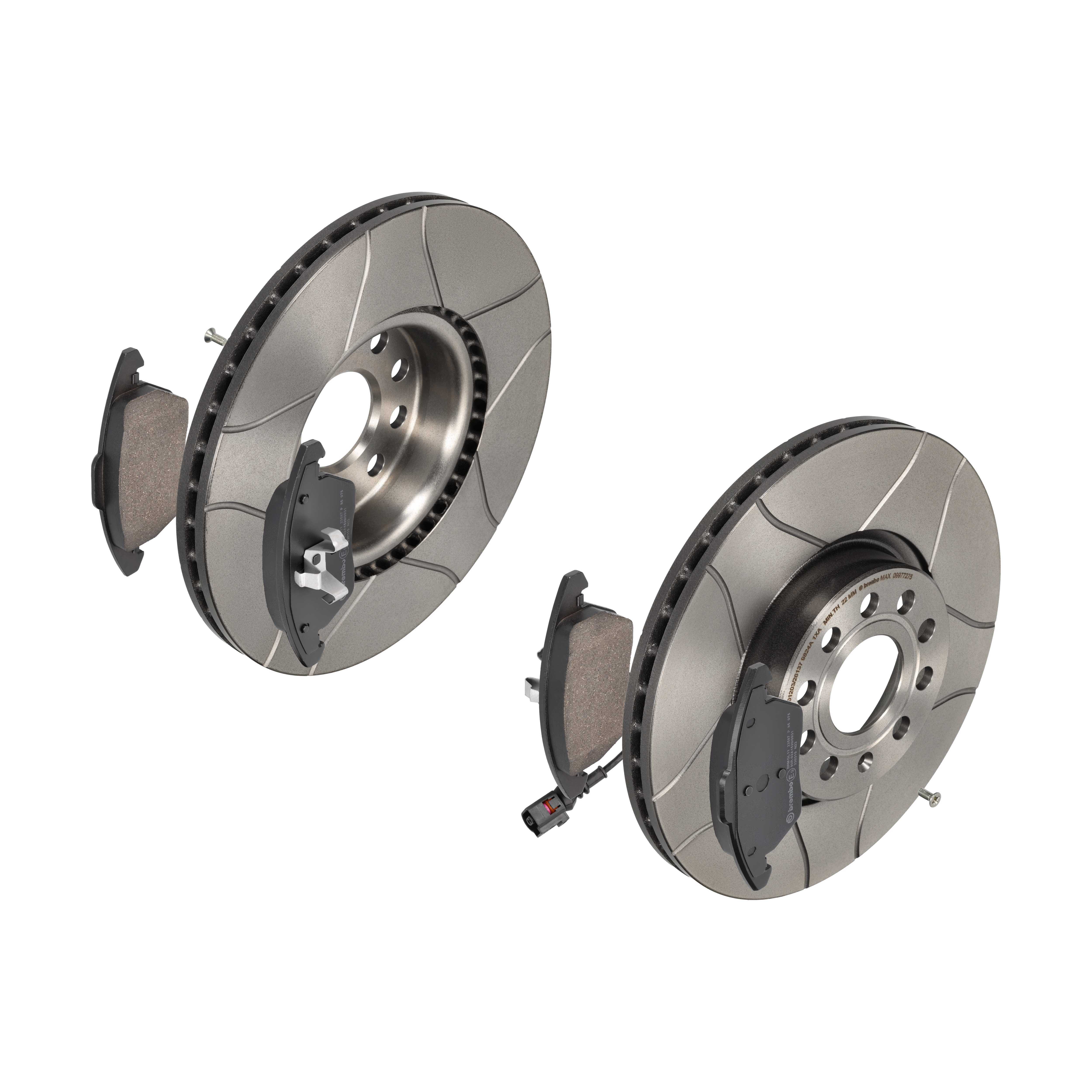 BREMBO Bremsensatz, Scheibenbremse sk8k0f27x7 Vorderachse Innenbelüftet 312mm 25mm für VW SEAT SKODA AUDI VW (SVW) VW (FAW) AUDI (FAW) SKODA (SVW)
