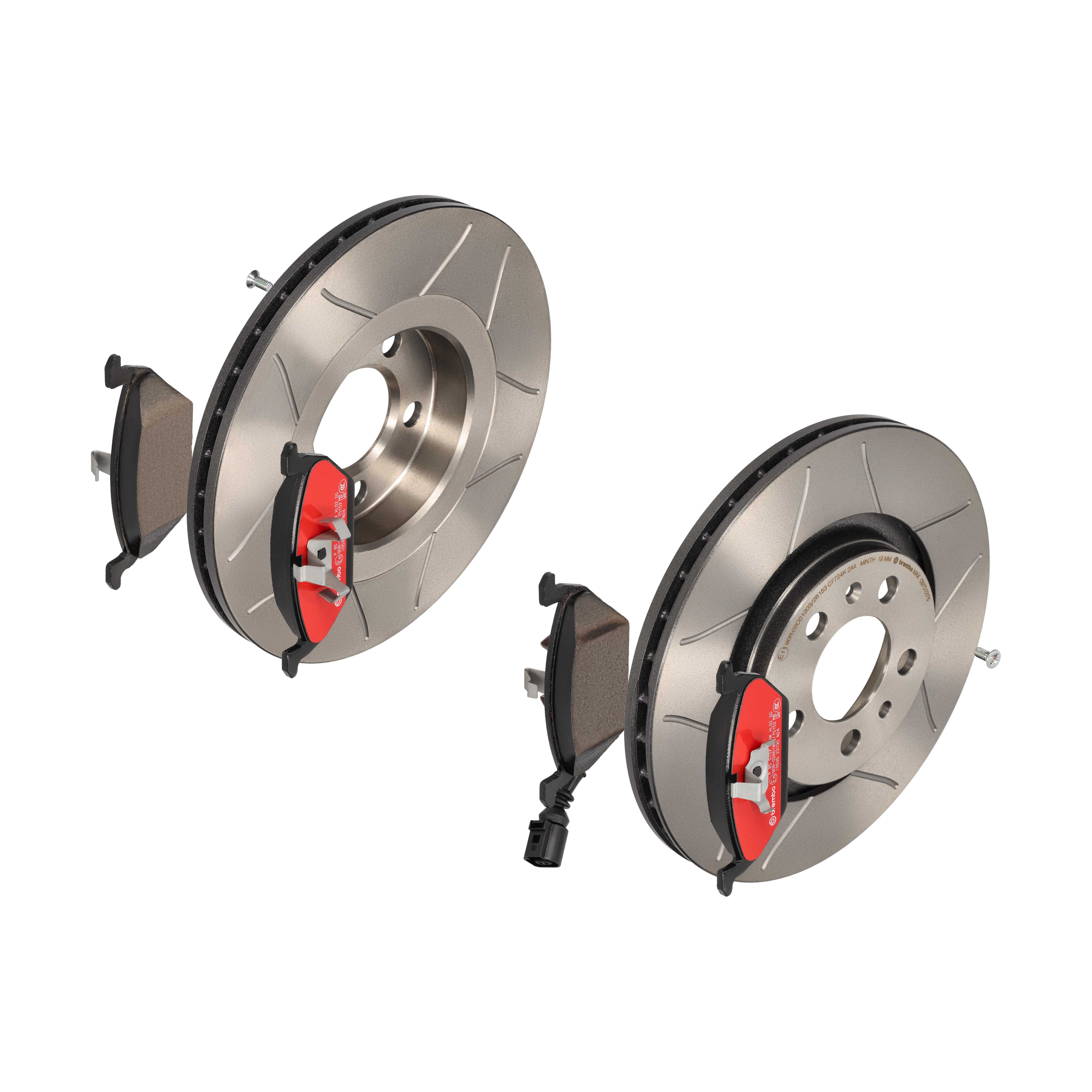 BREMBO Bremsensatz, Scheibenbremse sk8k0f3ad9 Vorderachse Geschlitzt 280mm 22mm für ROEWE (SAIC) SKODA VW (SVW) VW (FAW) VW AUDI SEAT