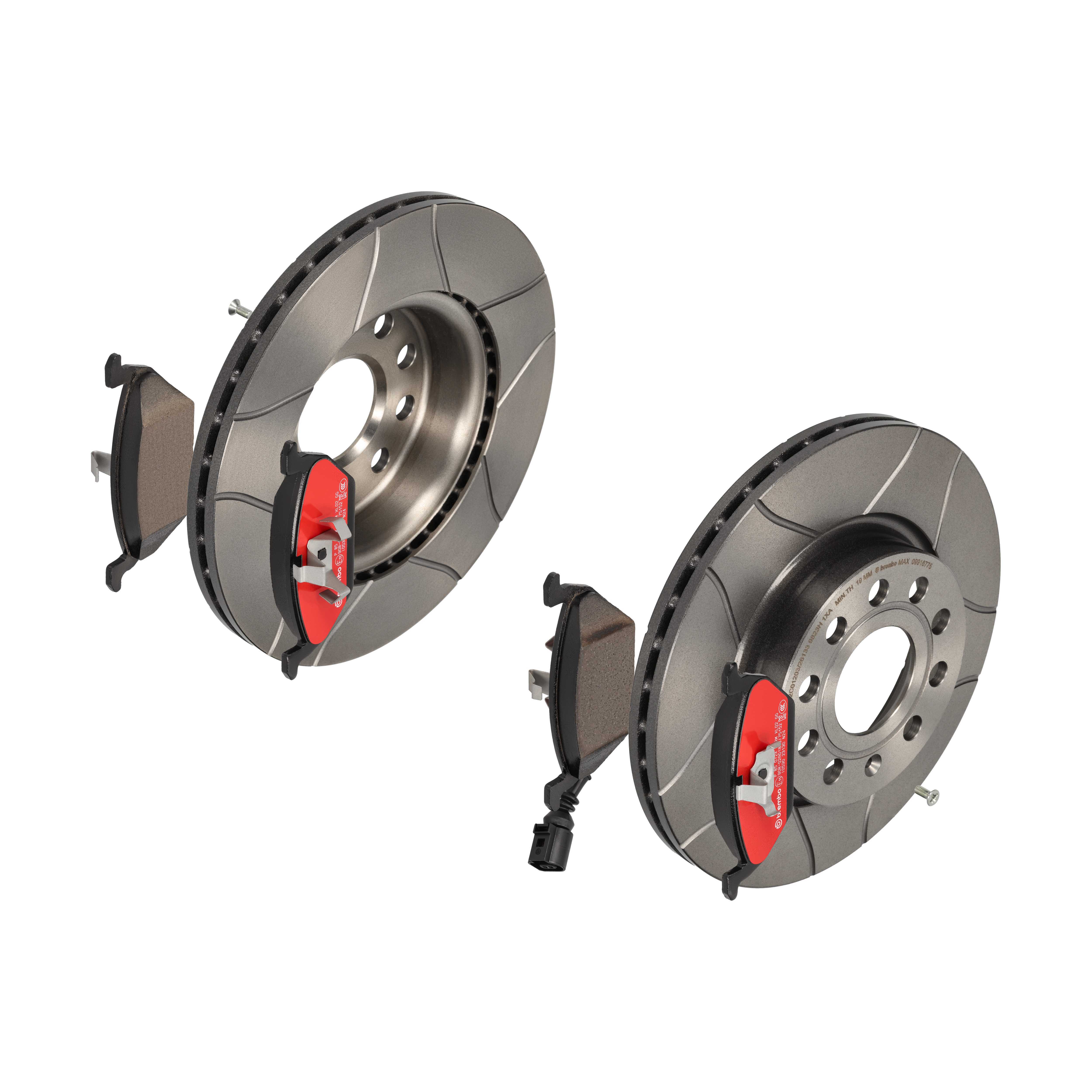 BREMBO Bremsensatz, Scheibenbremse sk8k0f6o51 Vorderachse Geschlitzt 280mm 22mm für ROEWE (SAIC) VW (FAW) SKODA AUDI SEAT VW VW (SVW) SKODA (SVW)