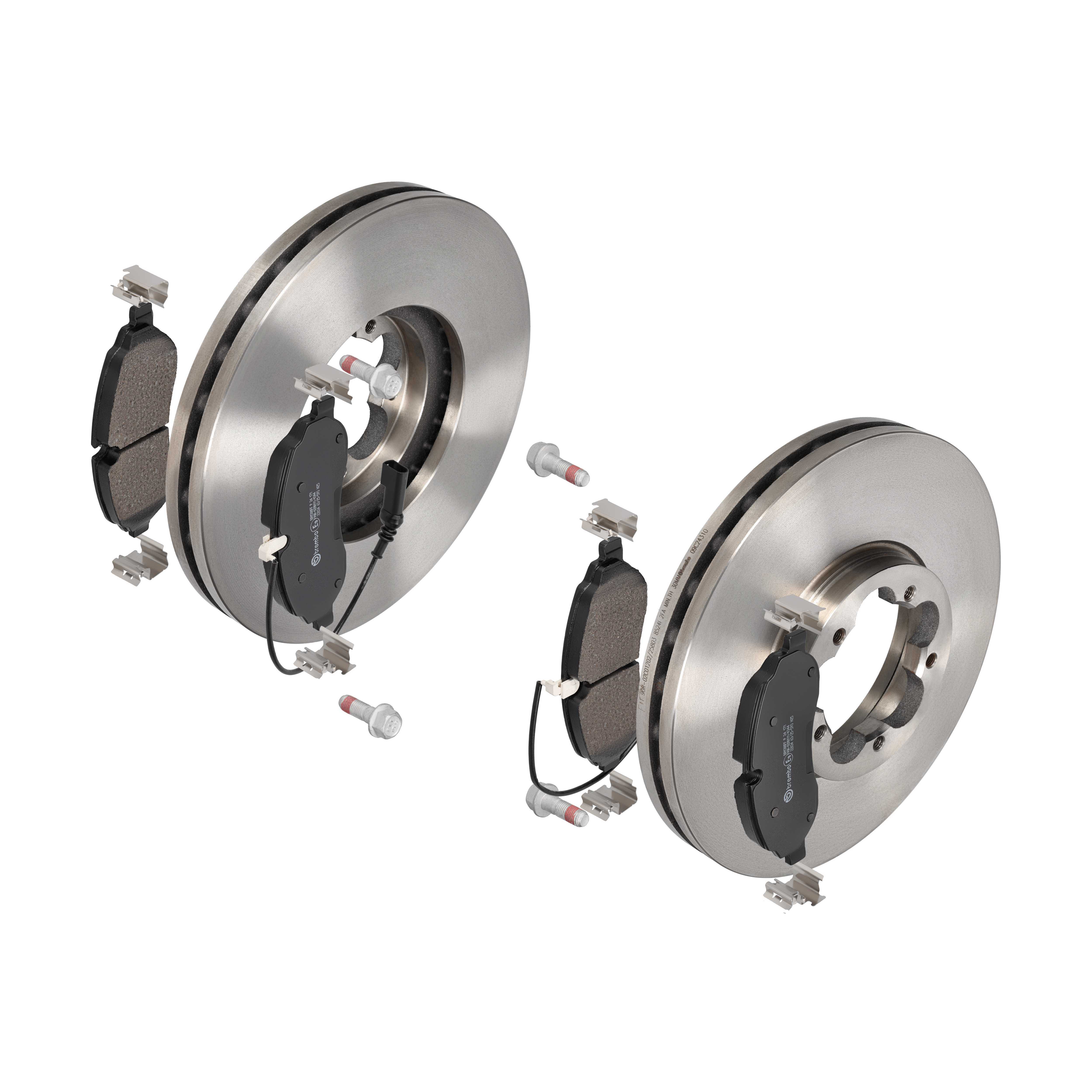 BREMBO Bremsensatz, Scheibenbremse ijzjsg64x4 Vorderachse Innenbelüftet 308mm 33mm für FORD FORD (CHANGAN)