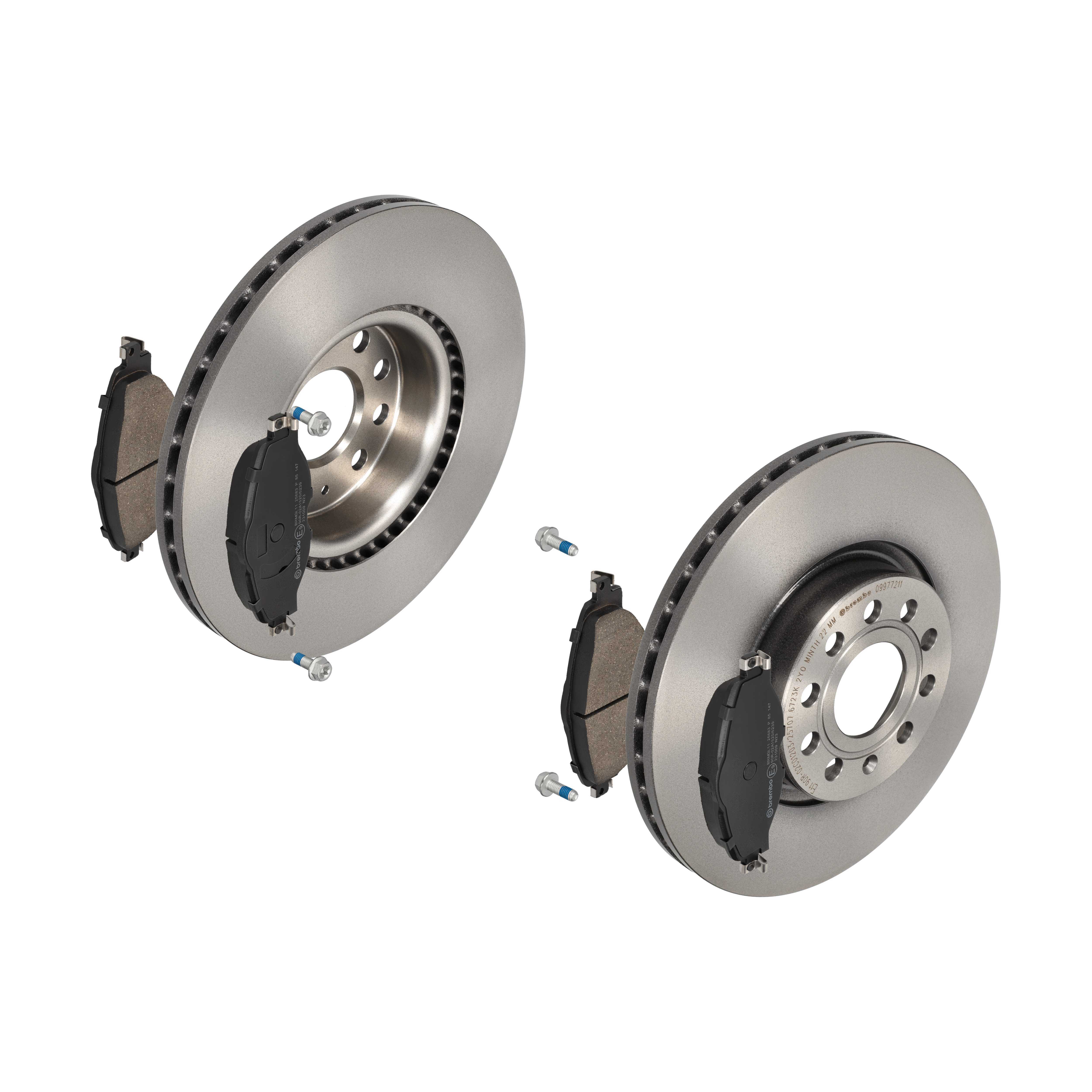 BREMBO Bremsensatz, Scheibenbremse ijdtidhx78 Vorderachse Innenbelüftet 312mm 25mm für VW VW (FAW) AUDI (FAW) SKODA SEAT AUDI SKODA (SVW) VW (SVW)