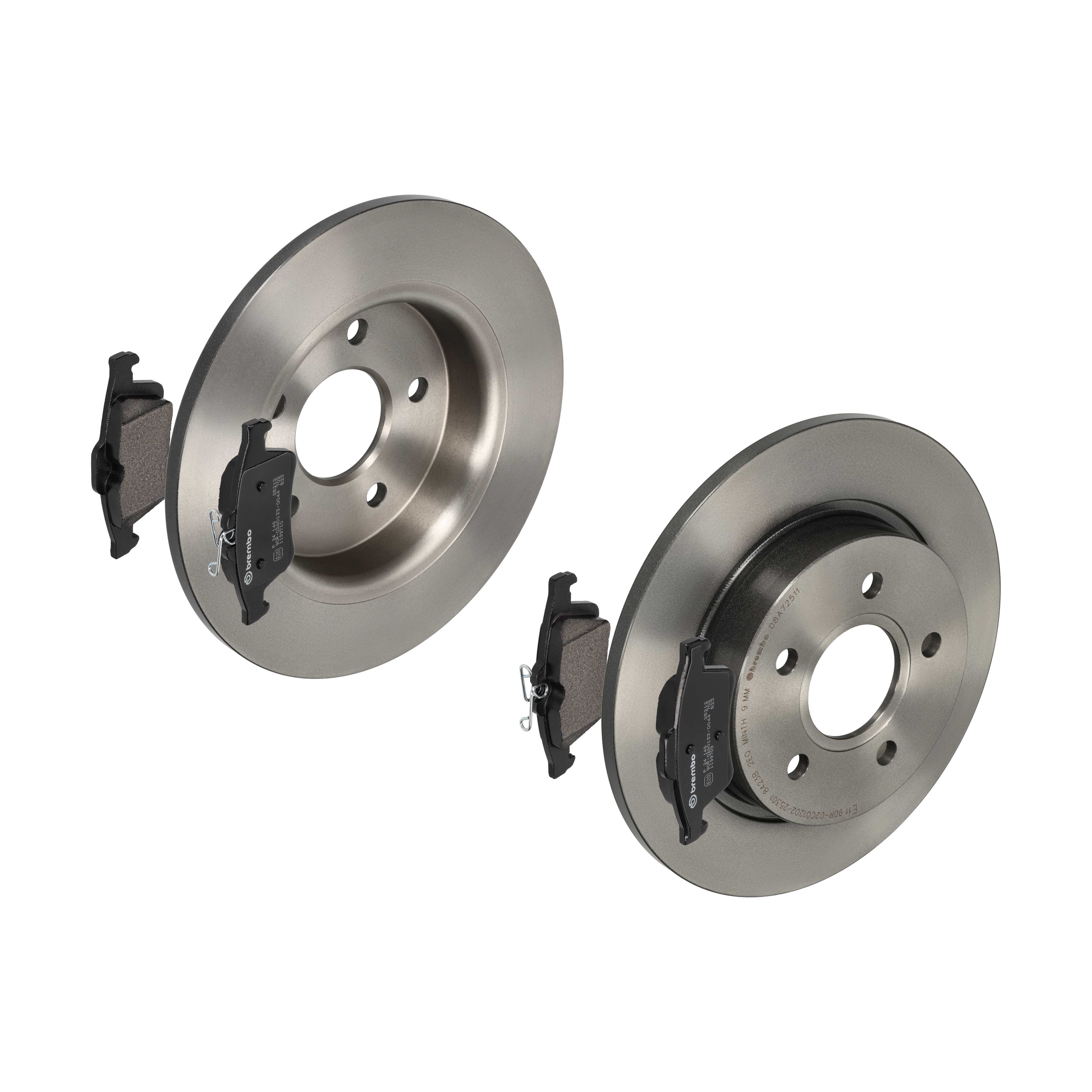 BREMBO Bremsensatz, Scheibenbremse ijzjsggfg3 Hinterachse Voll 271mm 11mm für FORD FORD (CHANGAN) VOLVO NISSAN FORD USA MAZDA FORD ASIA & OCEANIA