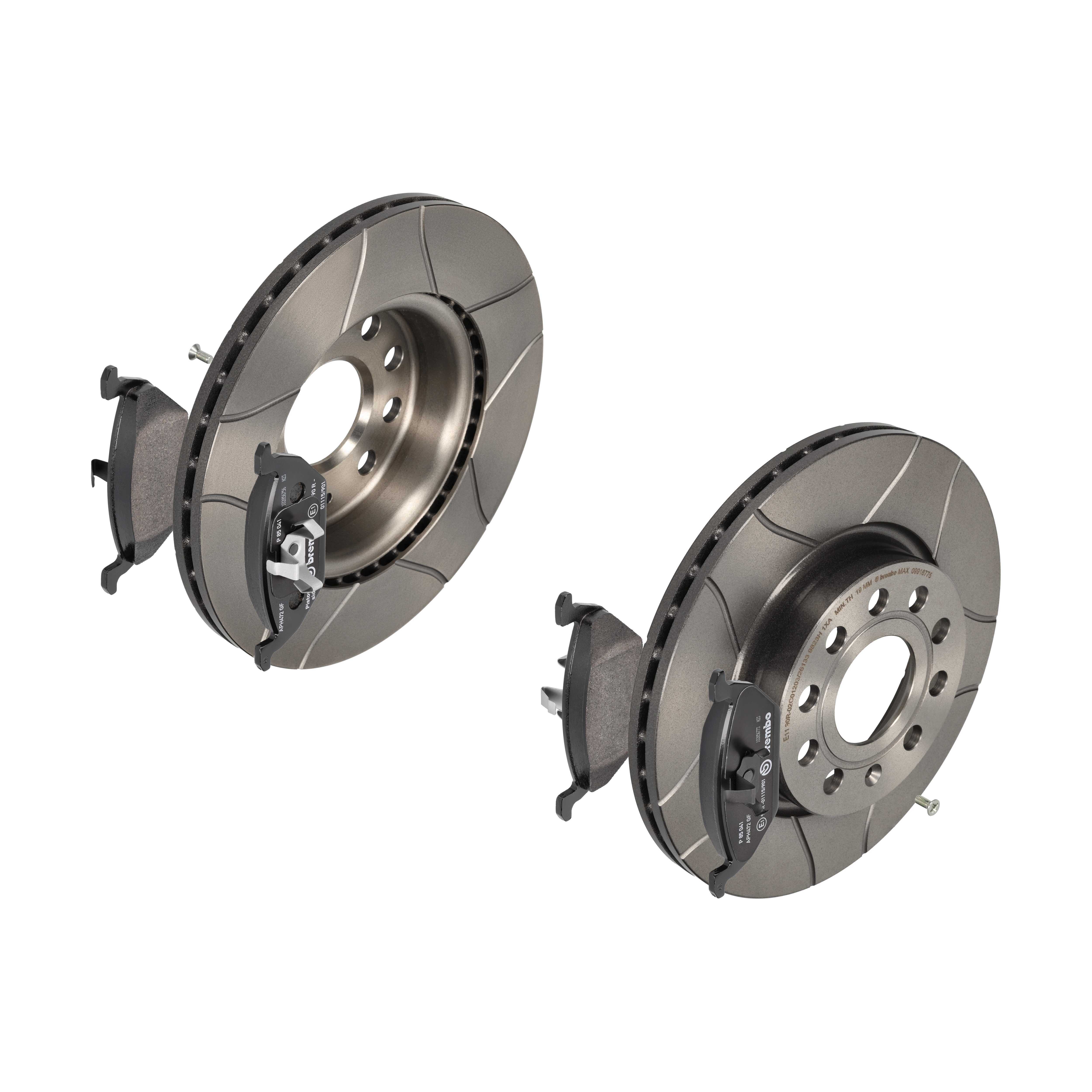 BREMBO Bremsensatz, Scheibenbremse sk8k0f6qq7 Vorderachse Geschlitzt 280mm 22mm für VW (FAW) VW SEAT AUDI SKODA SKODA (SVW) BRILLIANCE
