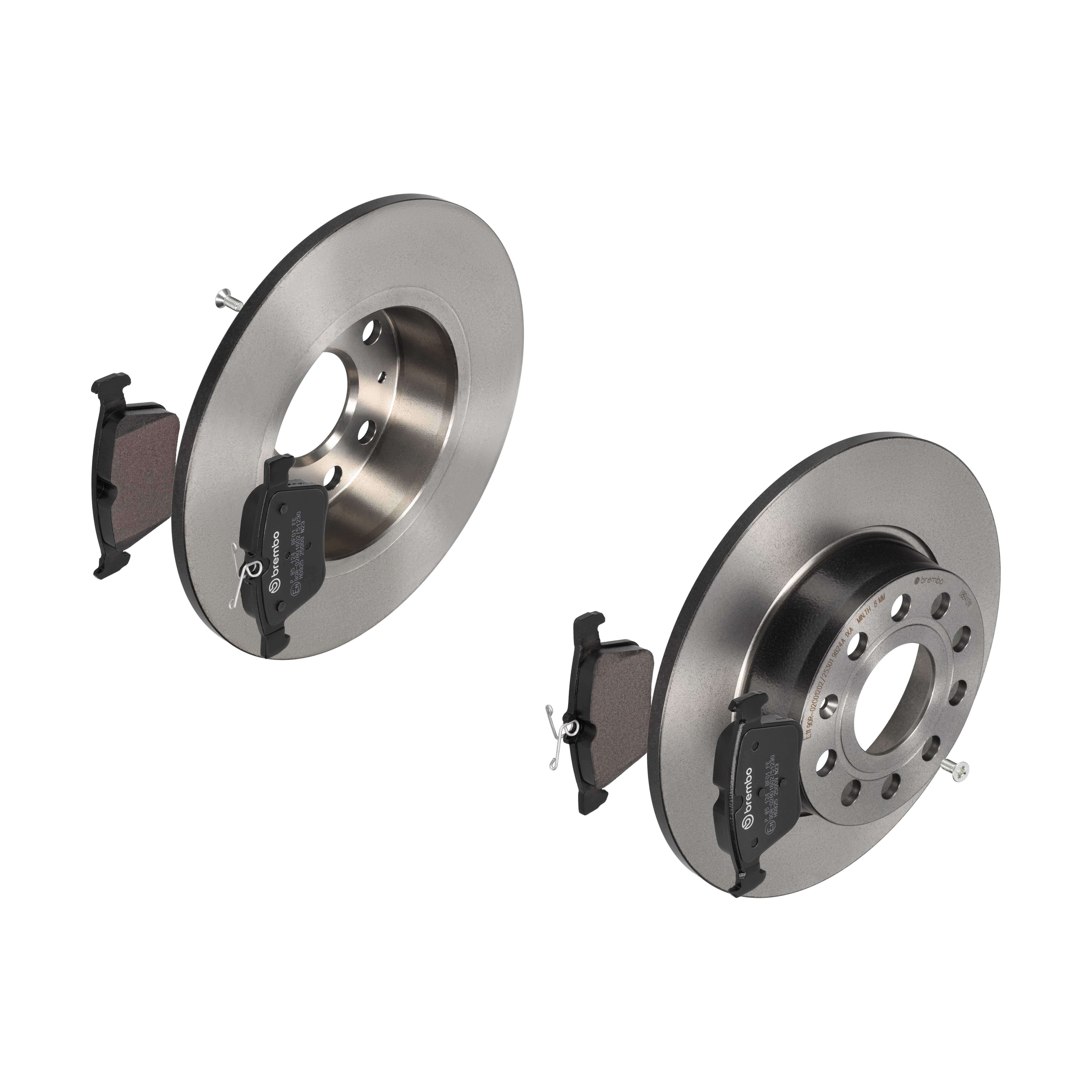 BREMBO Bremsensatz, Scheibenbremse ijdtidkgj6 Hinterachse Voll 272mm 10mm für VW SKODA VW (SVW) SEAT AUDI VW (FAW) AUDI (FAW)