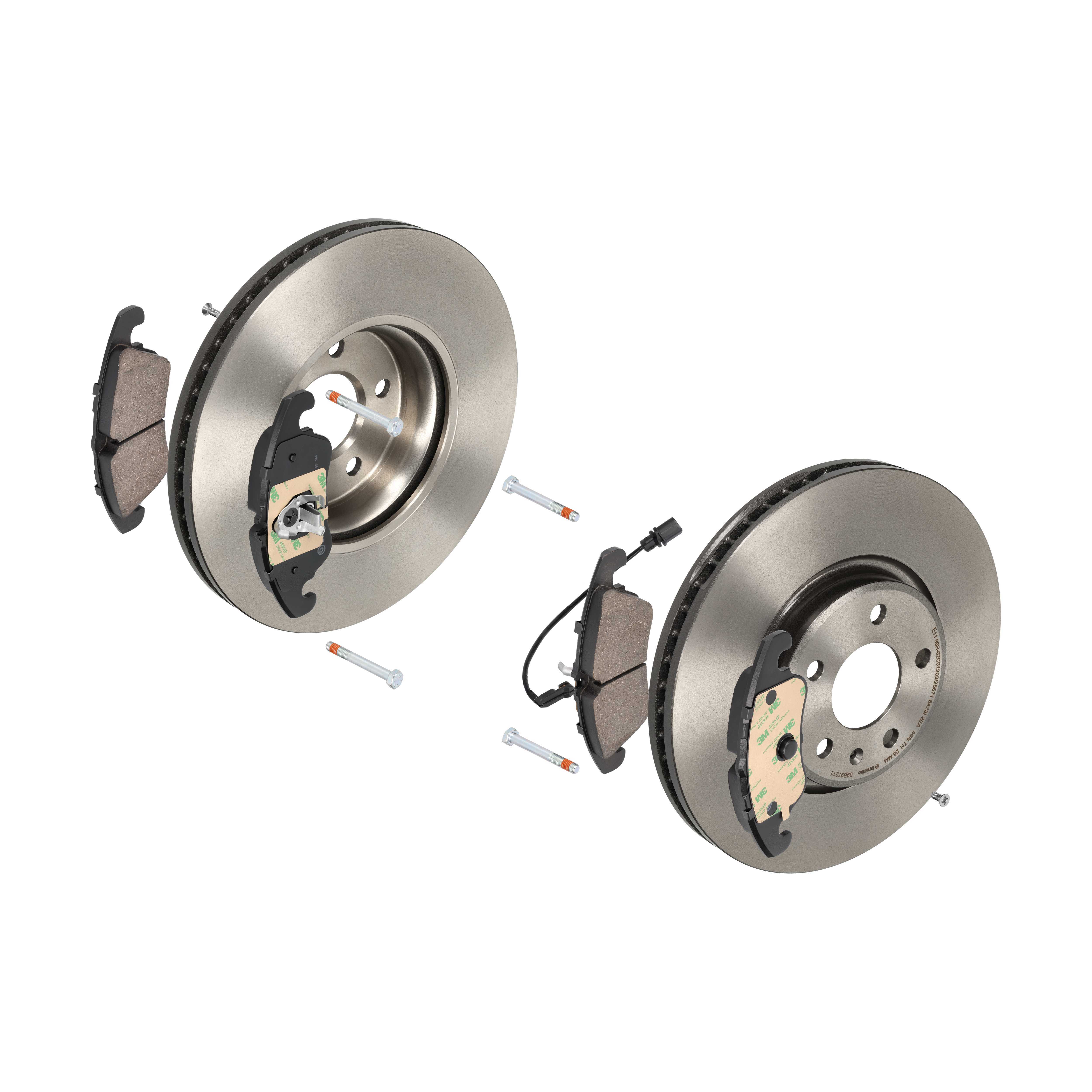 BREMBO Bremsensatz, Scheibenbremse ijdtidc6t5 Vorderachse Innenbelüftet 320mm 30mm für AUDI VW SKODA AUDI (FAW) VW (SVW) SEAT VW (FAW)
