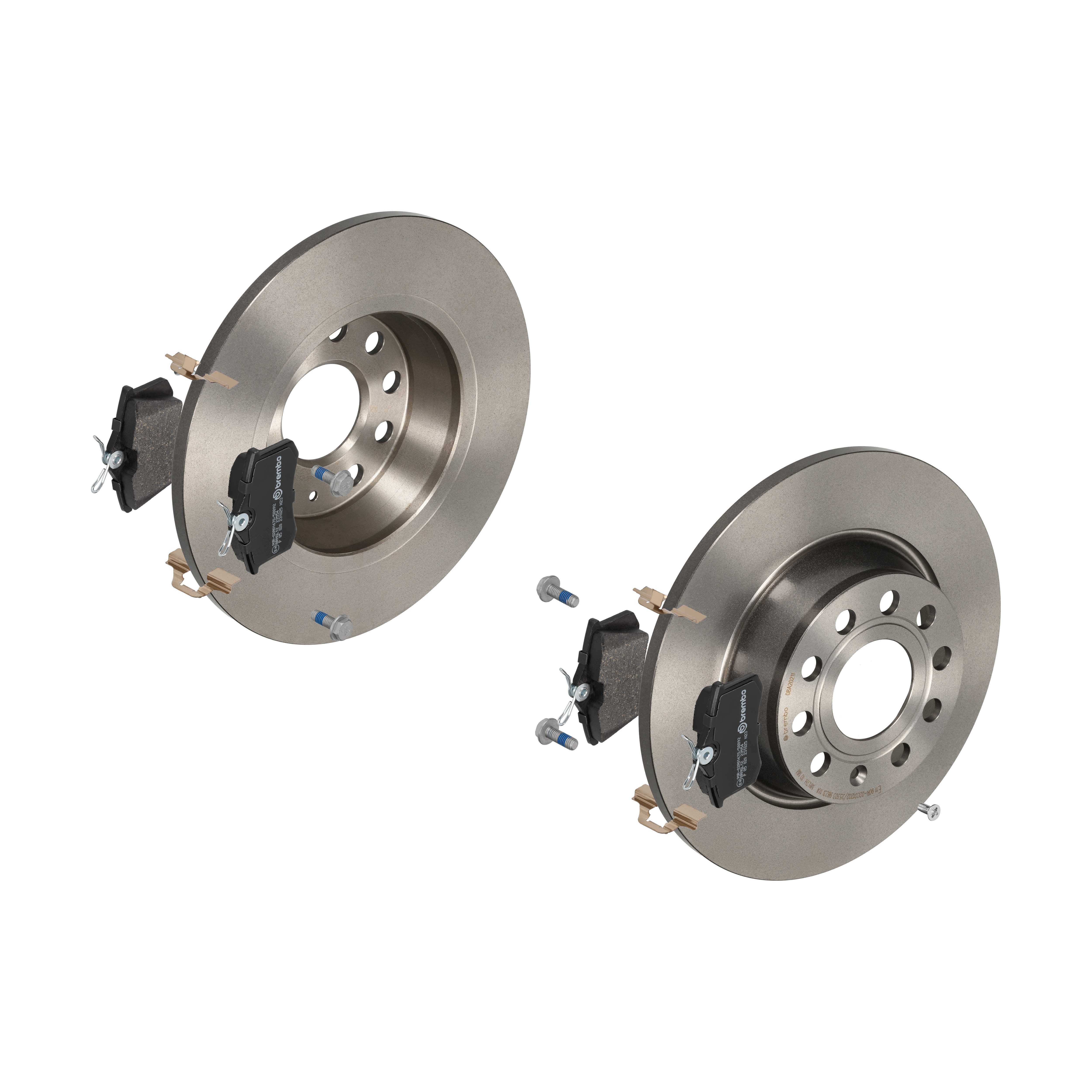 BREMBO Bremsensatz, Scheibenbremse ijdtidk270 Hinterachse Voll 282mm 12mm für CITROËN PEUGEOT FORD MG (SAIC) ROEWE (SAIC) LANCIA ZHONGHUA (BRILLIANCE)