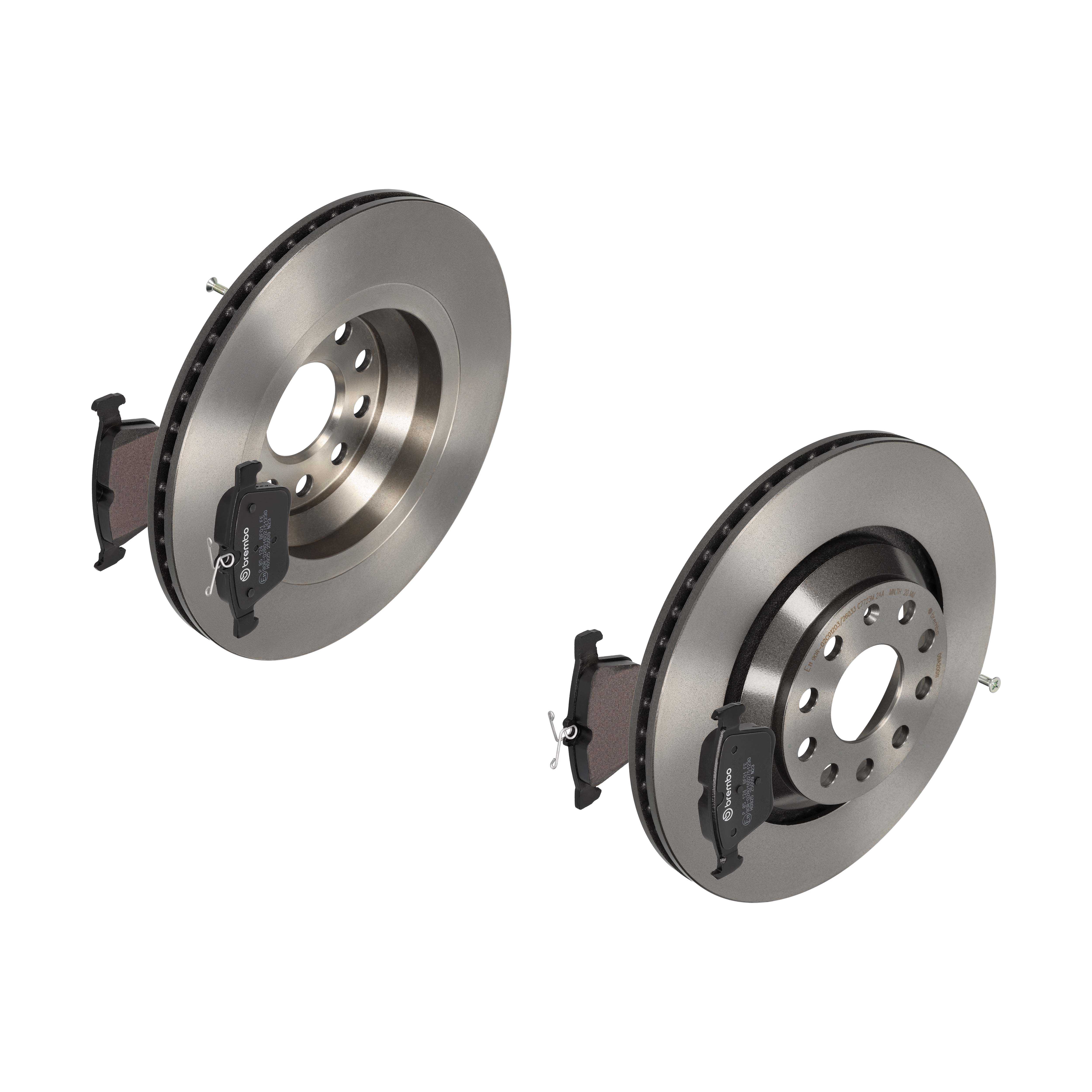BREMBO Bremsensatz, Scheibenbremse ijdtidi9p8 Hinterachse Innenbelüftet 310mm 22mm für SKODA AUDI VW VW (FAW) AUDI (FAW) SEAT VW (SVW)